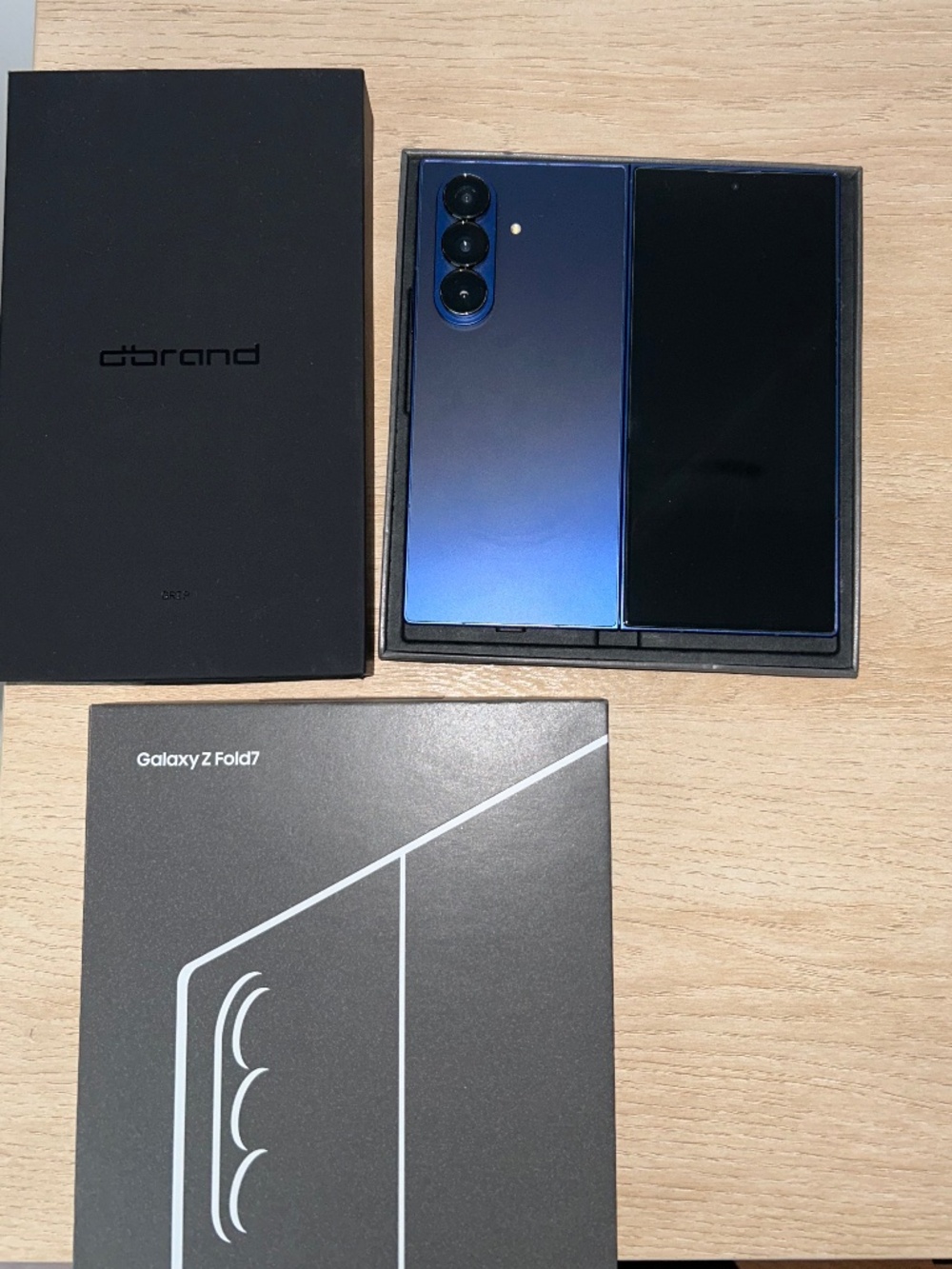 Samsung Galaxy Z Fold7 + dbrand Grip Case & Install Kit - Open Box / Like New